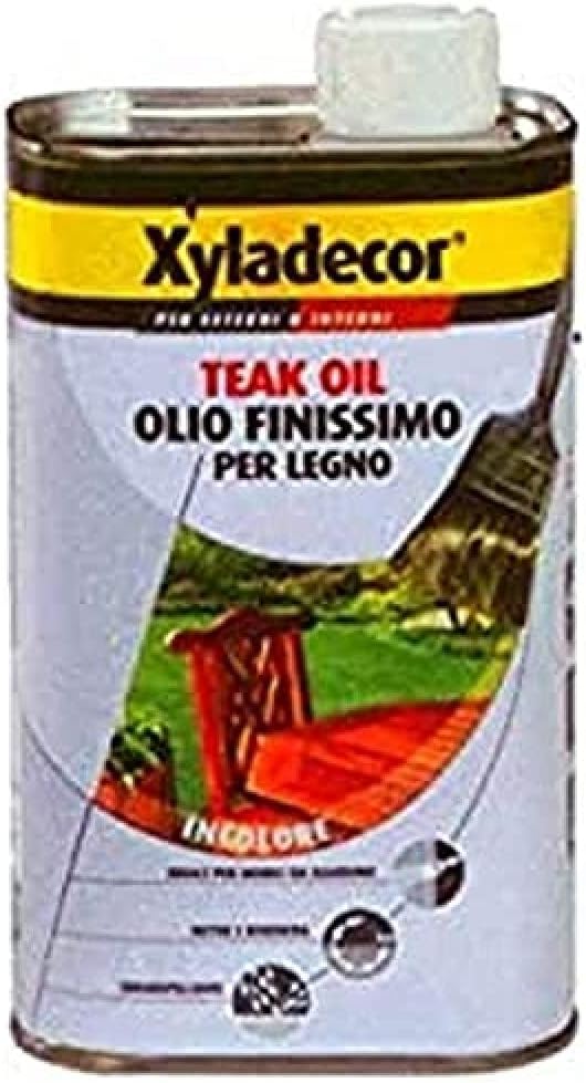 Olio Finissimo per Legno Teak Oil (500 Ml), Xyladecor